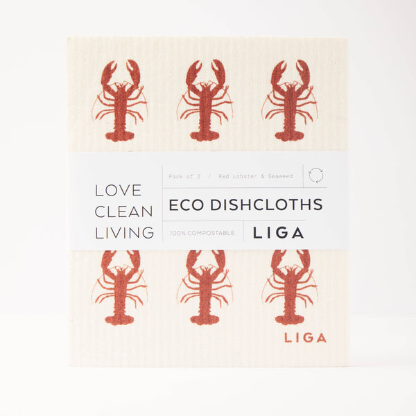 Eco Dishcloths | Lobster and Seaweed