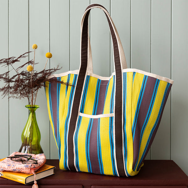 Recycled Woven Tote Bag