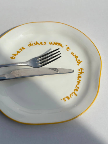 Statement Plate - Quirky statements to impress your guests!