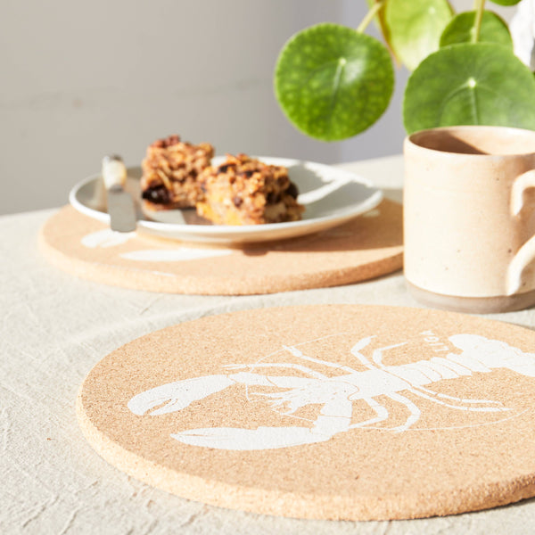 Cork Placemat | Lobster