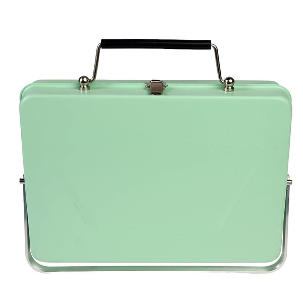 Portable Suitcase Bbq - Pistachio