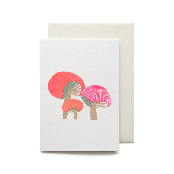 Mushroom & Fungi Mini Greeting Card