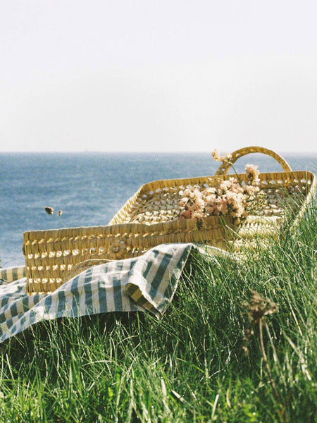 Woven Suitcases, Set of 2