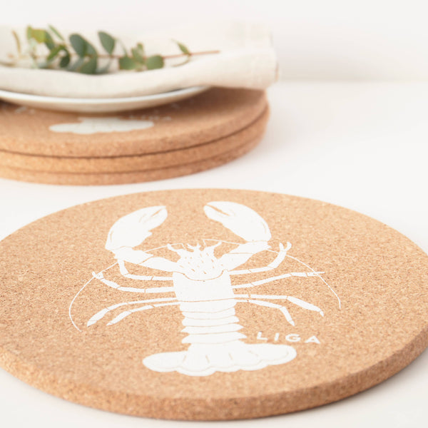 Cork Placemat | Lobster