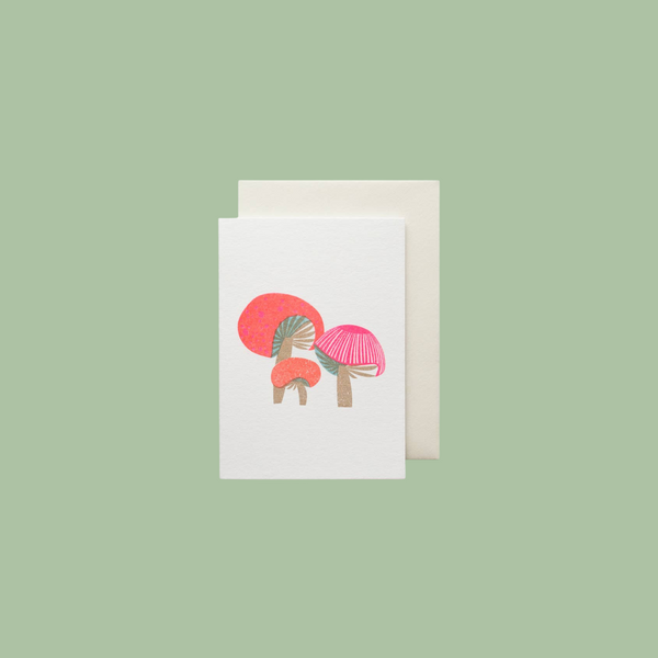 Mushroom & Fungi Mini Greeting Card