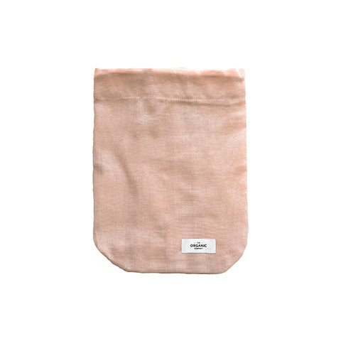 photo shows medium all purpose bag in rose pink