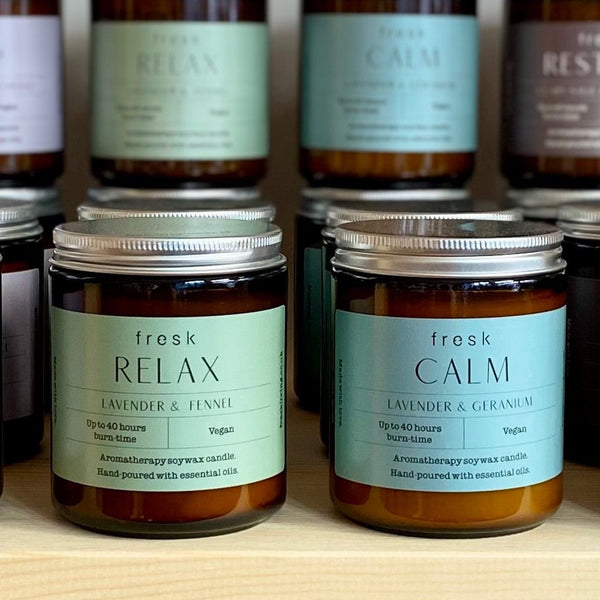 Fresk Aromatherapy Soy Wax Candles