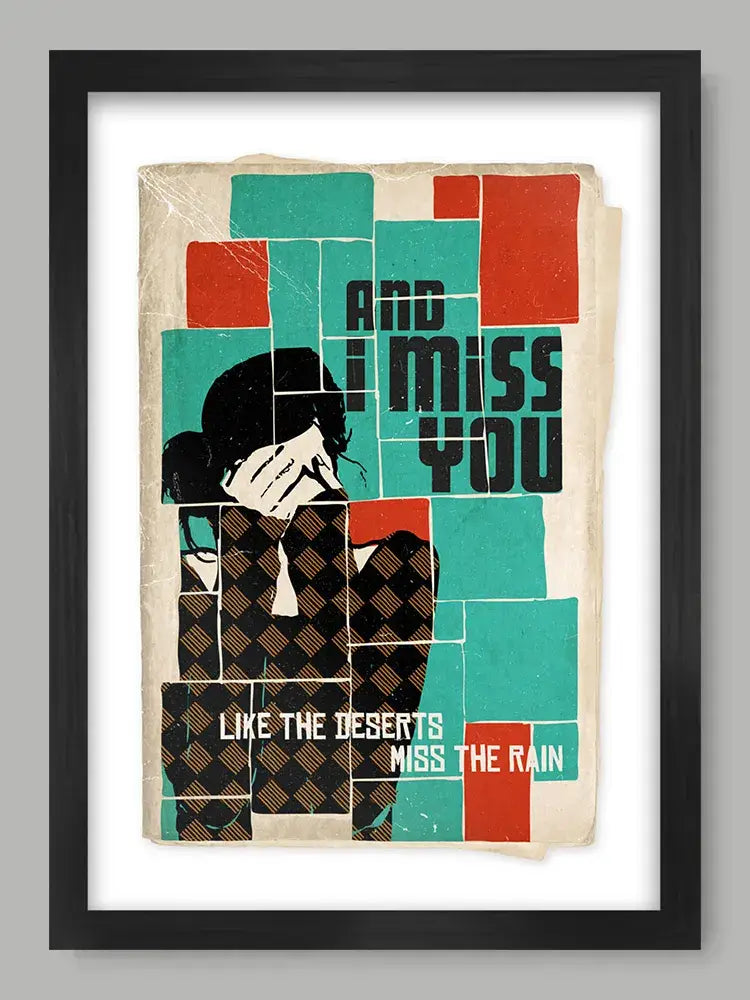 Missing - Music Poster print