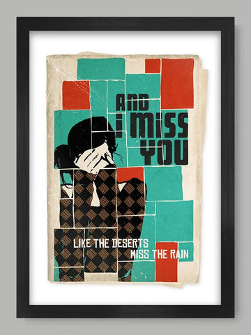 Missing - Music Poster print