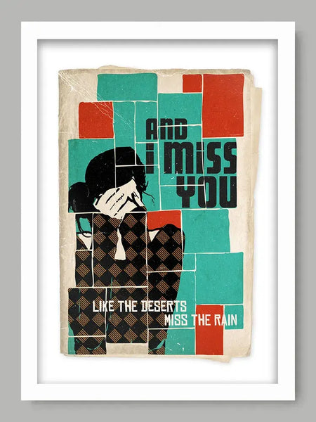 Missing - Music Poster print