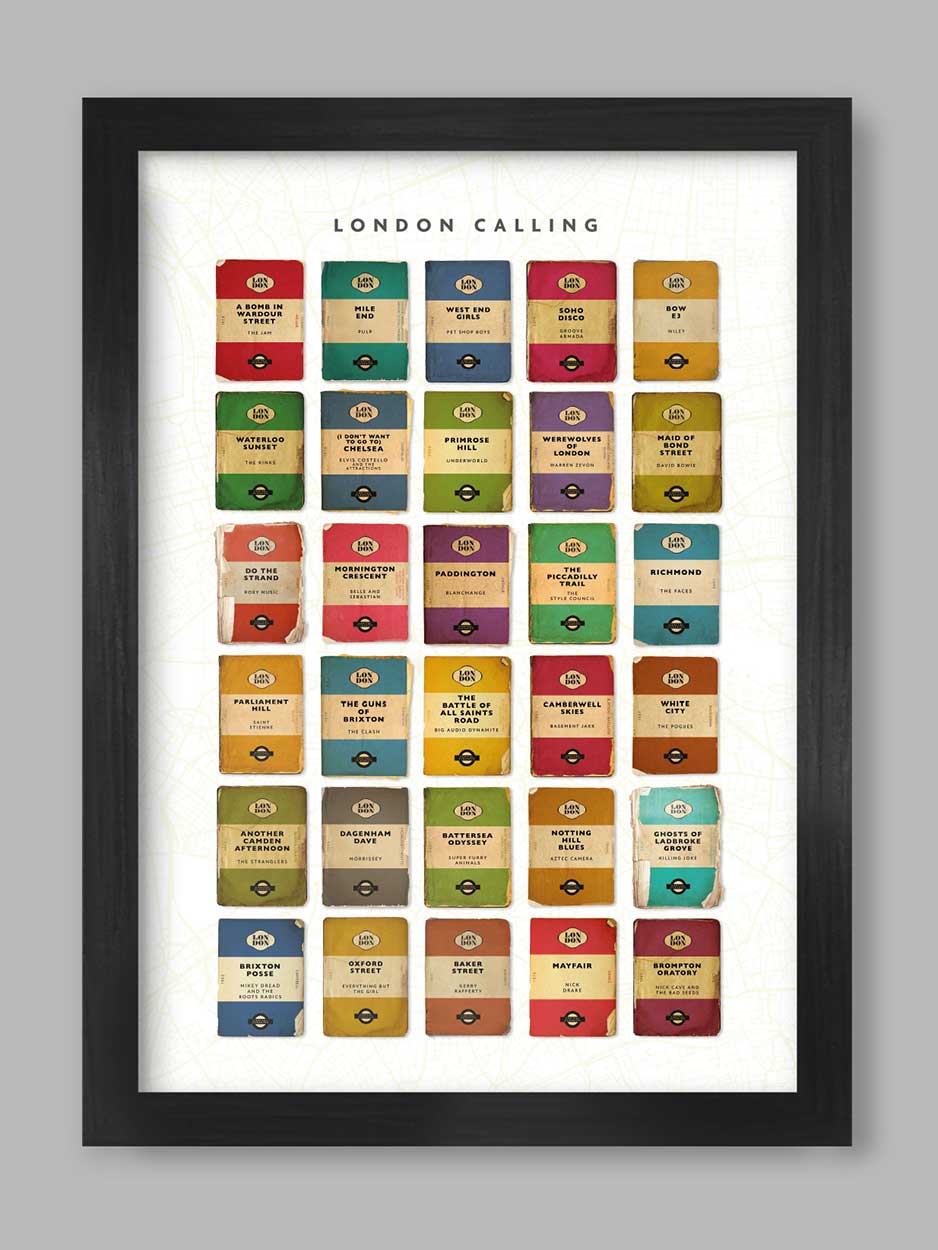 London Calling - Music Poster Print