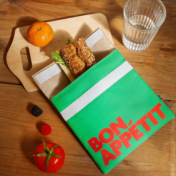 Helio Ferretti Bon Appetit Snack Bag - Green