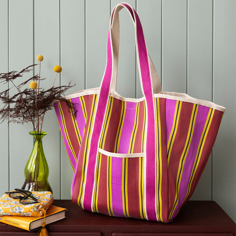 Recycled Woven Tote Bag