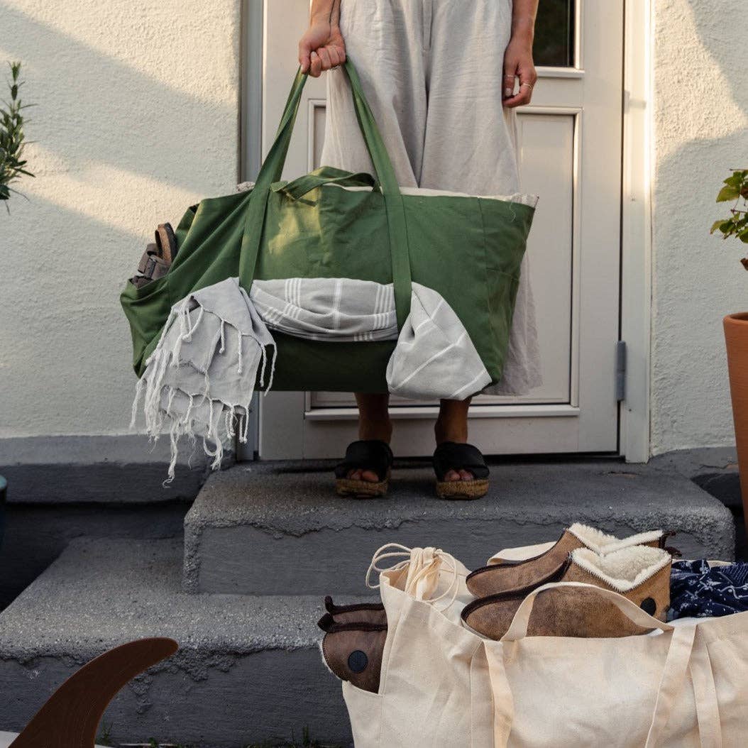 Organic Tote LARGE - Green