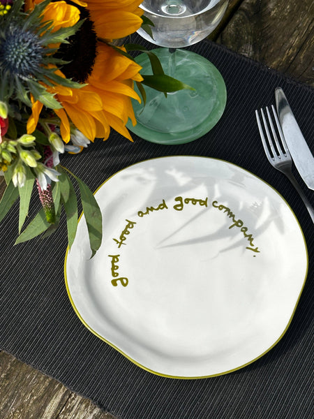 Statement Plate - Quirky statements to impress your guests!