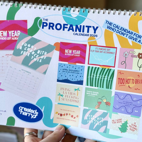 The Profanity Calendar 2026 - The Ultimate Swearing Calendar