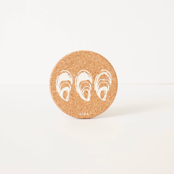 Cork Coasters | Oyster