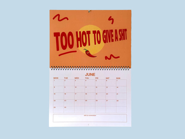 The Profanity Calendar 2026 - The Ultimate Swearing Calendar