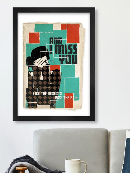 Missing - Music Poster print