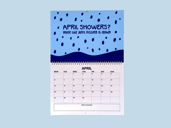 The Profanity Calendar 2026 - The Ultimate Swearing Calendar