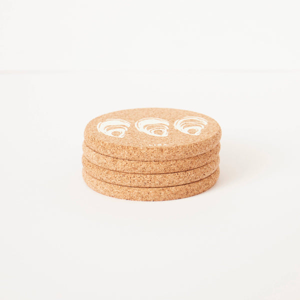 Cork Coasters | Oyster