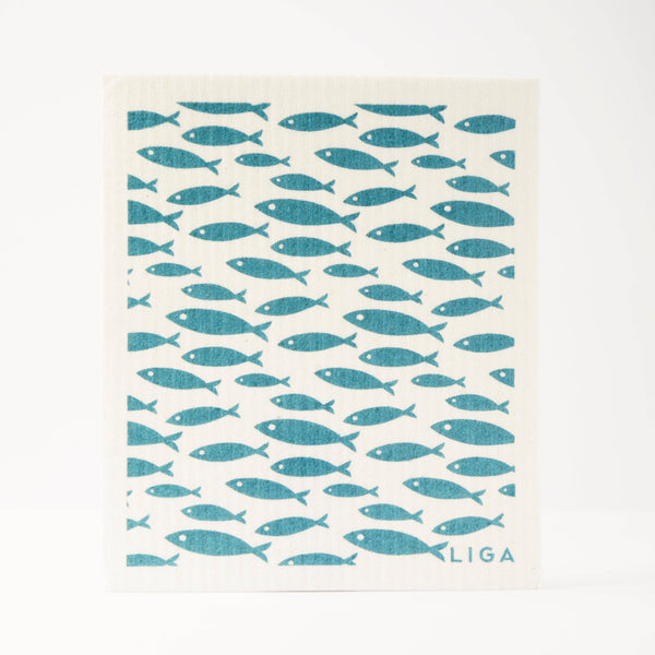 Eco Dishcloths | Fish & Fish on a line