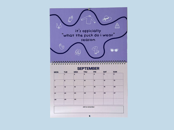 The Profanity Calendar 2026 - The Ultimate Swearing Calendar