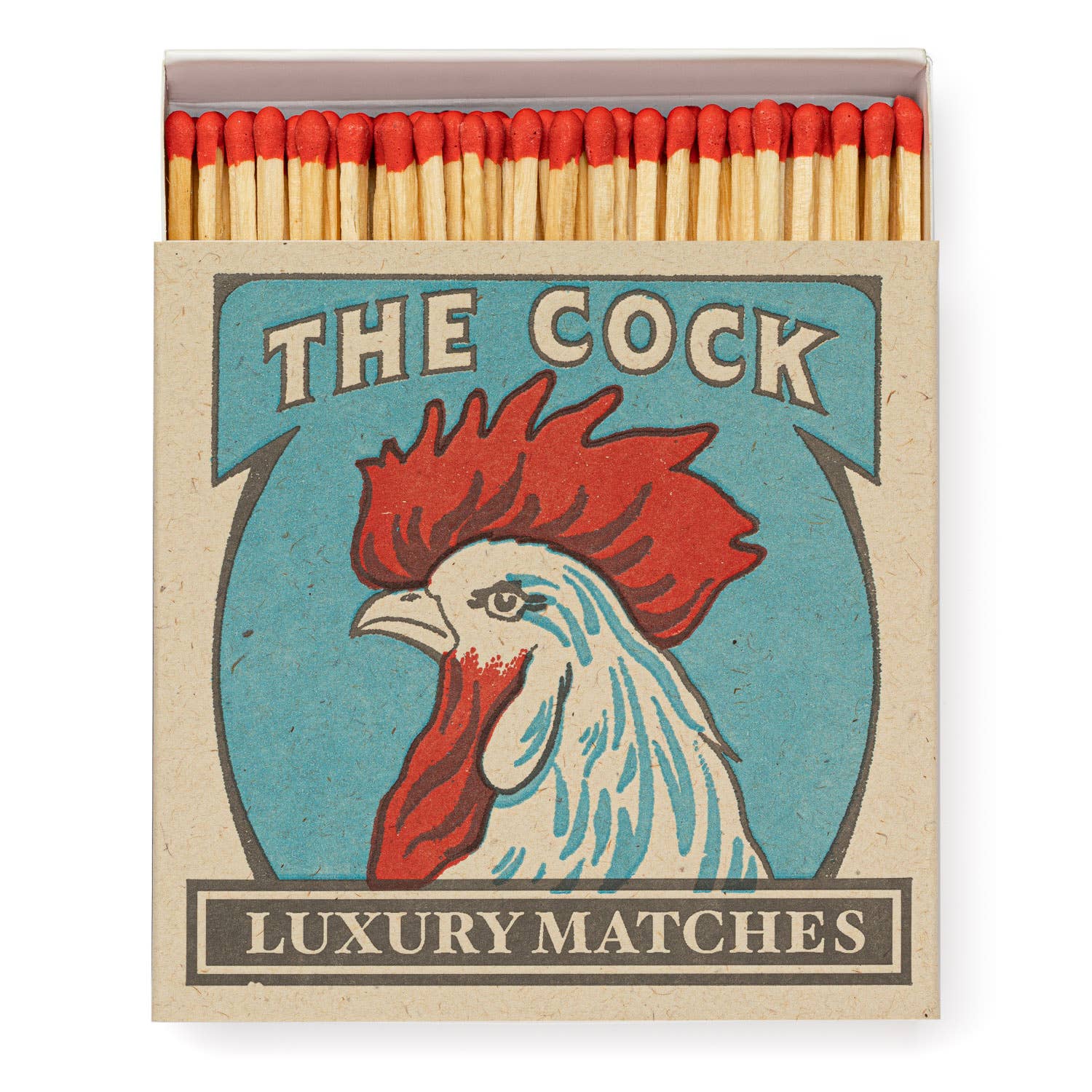 The Cock | Square Matchboxes