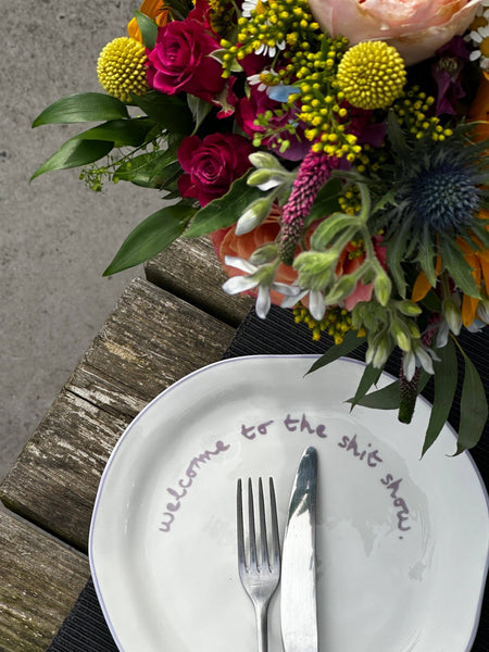 Statement Plate - Quirky statements to impress your guests!