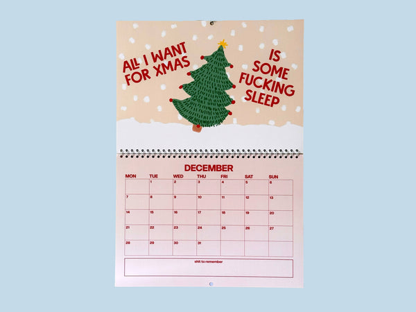 The Profanity Calendar 2026 - The Ultimate Swearing Calendar