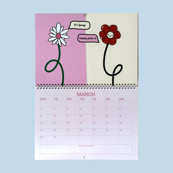 The Profanity Calendar 2026 - The Ultimate Swearing Calendar