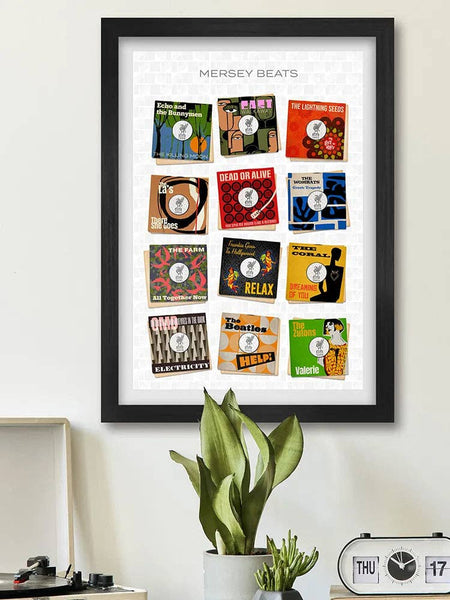Mersey Beats - Music Print