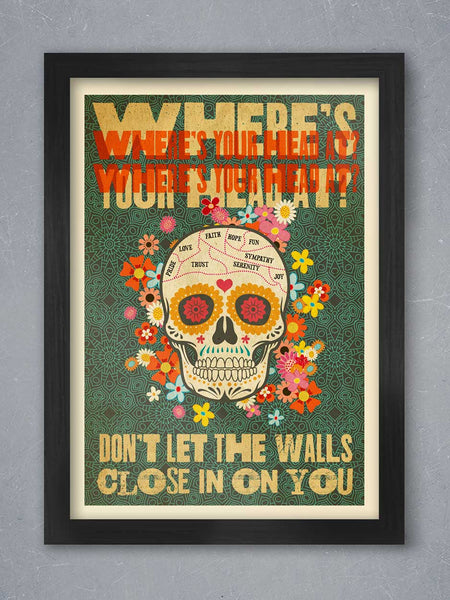 Where's Your Head At? - Music Poster Print