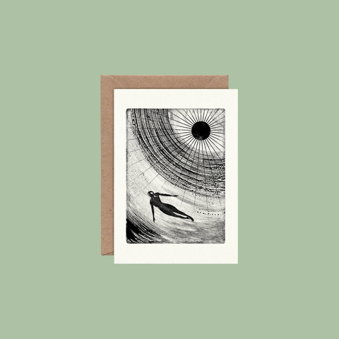 One Breath Individual Card (A6) Wild Swimming Water Freedom