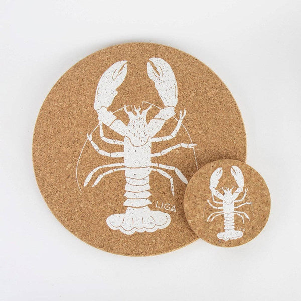 Cork Coasters | Lobster