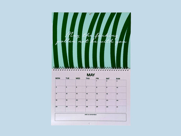 The Profanity Calendar 2026 - The Ultimate Swearing Calendar