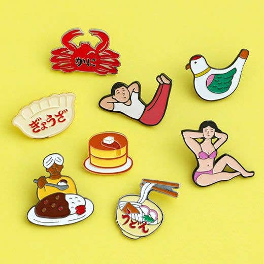 Hightide New Retro Pin Badge