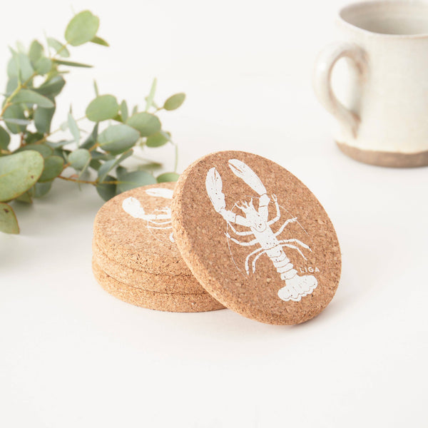 Cork Coasters | Lobster