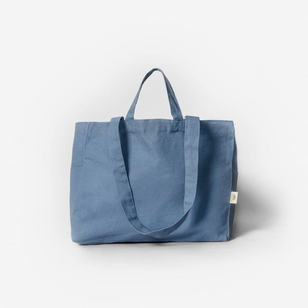 Organic Tote LOW - Blue
