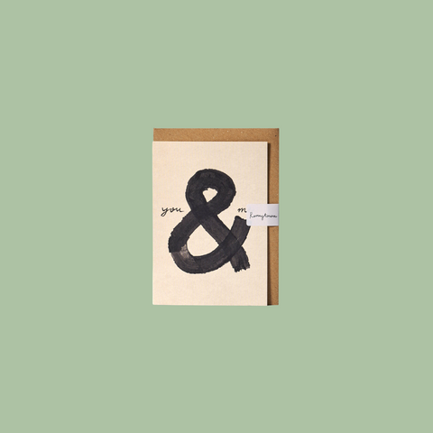 Greetings Card - You & Me