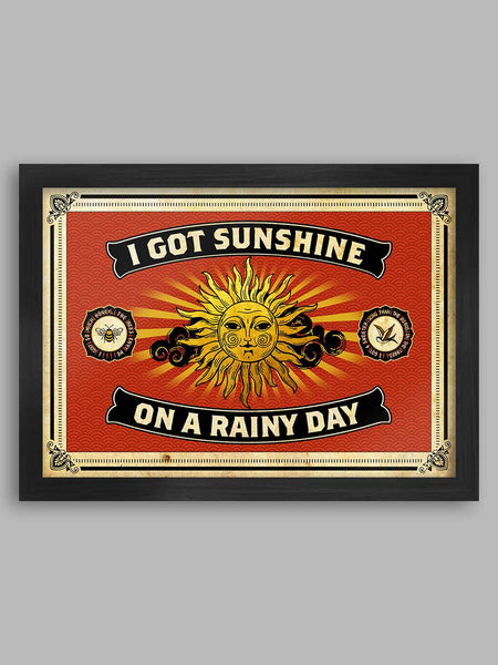 I Got Sunshine - Music Poster Print