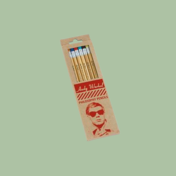 Andy Warhol Philosophy Pencil Set