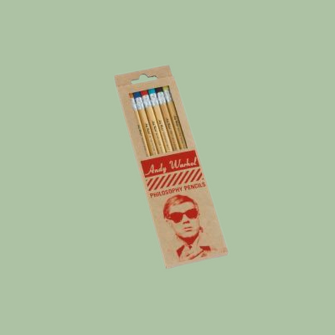Andy Warhol Philosophy Pencil Set