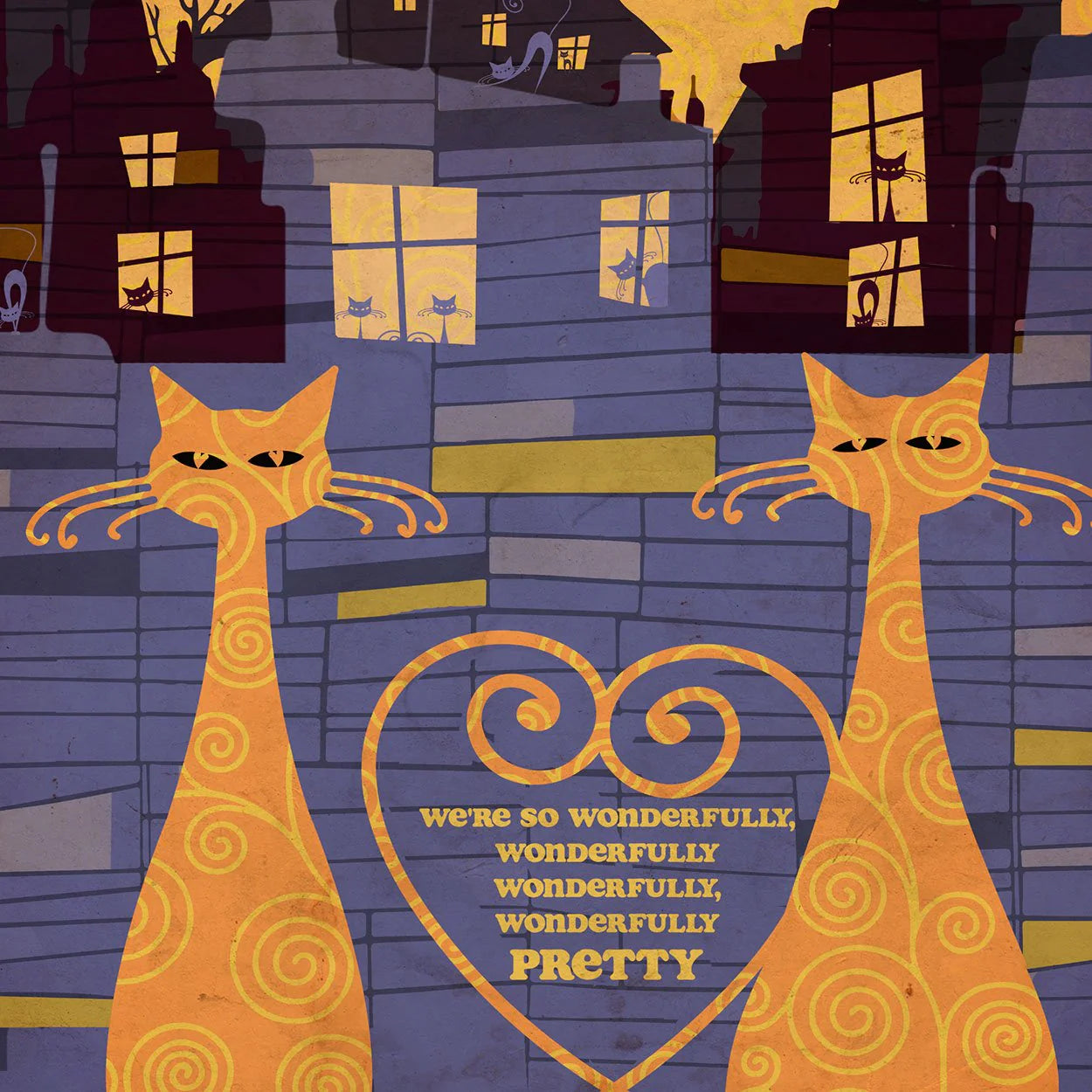 The Lovecats - The Cure Book Jacket Print